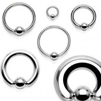Surgical Steel Captive Ring